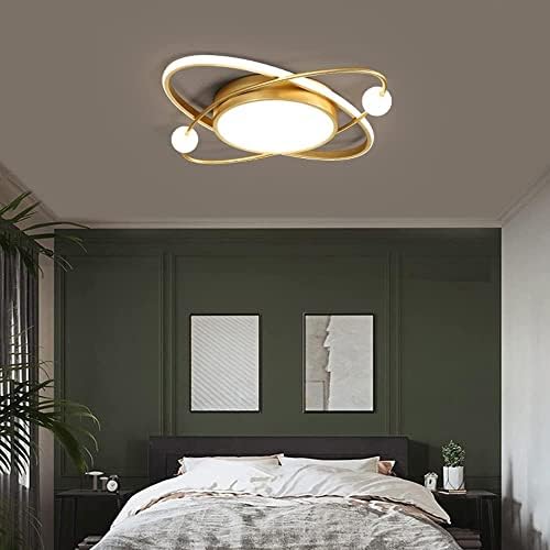 Modern Internal Wall Light 27W Brushed Gold Chandelier