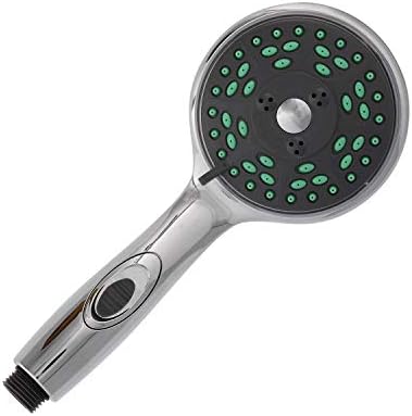 Empire Faucets 5-Function Handheld Shower Head with Hose and Mount Chrome