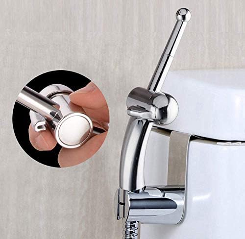 JIELUO Handheld Showerhead with Water Tank Hook for Men and Women