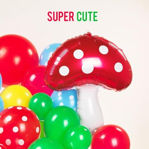 Super Bros Party Decorations Balloon Arch Kit