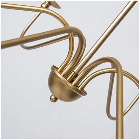 Modern Golden Candle Pendant Light Chandelier