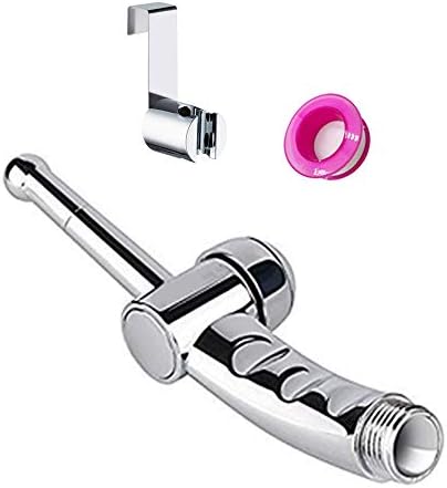 JIELUO Handheld Showerhead with Water Tank Hook for Men and Women