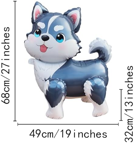 3D Animal Dog Balloons for Birthday Party Decorations