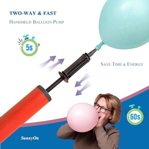 Dual-Way Manual Balloon Pump 2-Pack