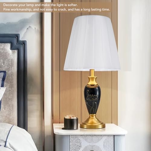 Asixxsix 3Pcs Fabric Lampshade Set for Table and Wall Lamps
