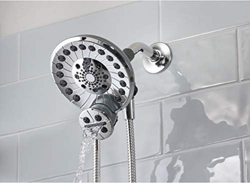Peerless Sidekick Touch-Clean Shower Head with Handheld Wand and Hose