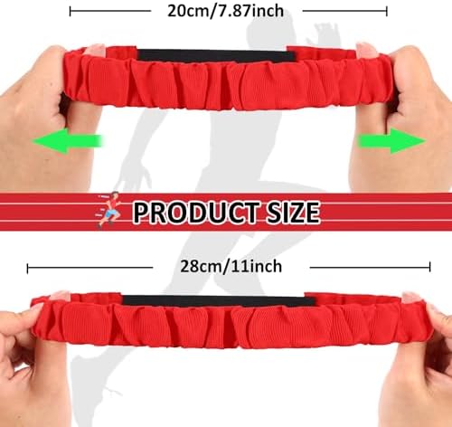 Augshy 8Pcs 3 Legged Race Bands for Relay Games