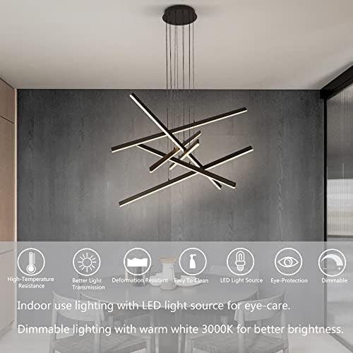 Artop 6 Light Dimmable Chandelier LED Pendant Light