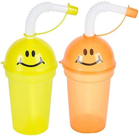 The Dreidel Company Happy Face Sipper Cups 6 Pack