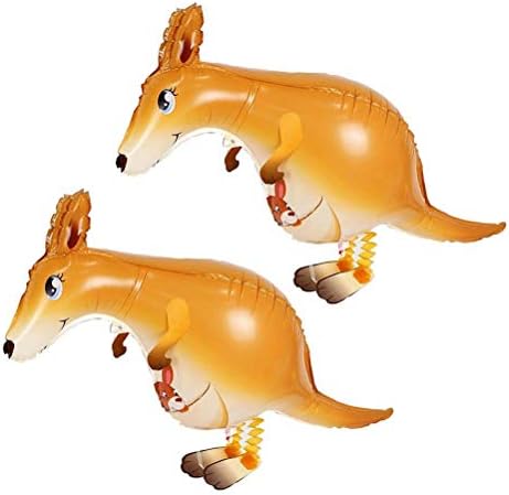 TOYMYTOY Large Walking Kangaroo Balloons 2 Pack