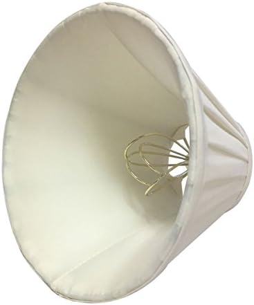 Royal Designs Inc Empire Pleated Chandelier Shade White 3x6x5