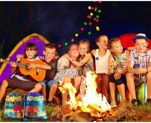 Zhanmai 140 Pcs Camping Party Favors Kit
