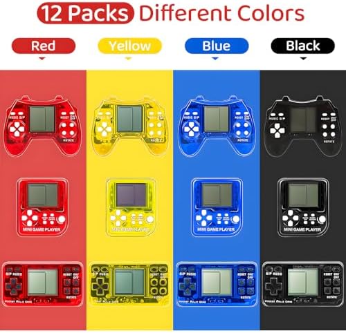 Video Game Party Favors Set with 26 Classic Games