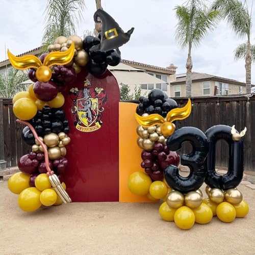 BACOKEY Magical Wizard Balloon Garland Kit