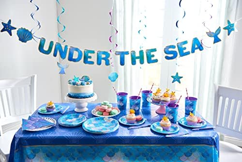 American Greetings Mermaid Plates 36 Count