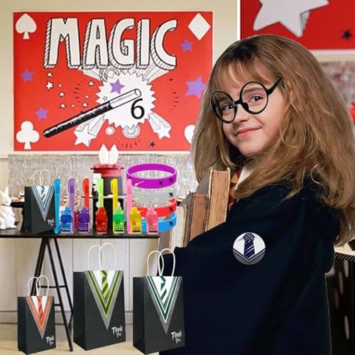 84 Pcs Wizard School Party Favors Set for Kids