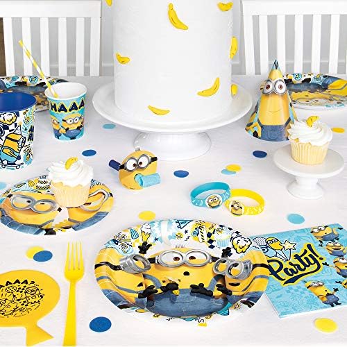 Unique Multicolor Minions Napkins 16 Count