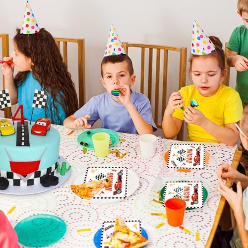 Racing Car Napkins for Birthday Parties