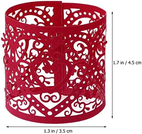 Elegant LED Tea Light Wrap Candle Holder 50pcs