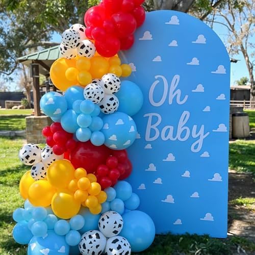 Farm Animal Print Balloons Set 50Pcs 12 Inch Party Decor