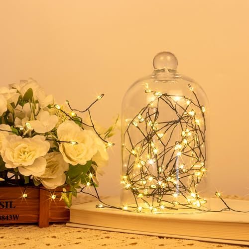 Firecracker Fairy Lights 33FT 300Leds Waterproof Twinkle String Light with Remote Control