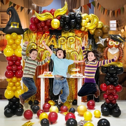 Magical Wizard School Theme Birthday Decor Kit 247Pcs