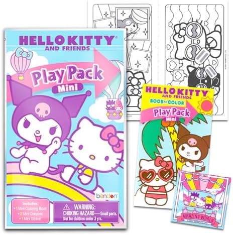 Hello Kitty and Friends Mini Party Favors Set for Kids