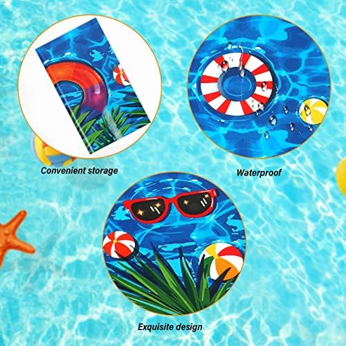 PHOGARY 3 Piece Summer Beach Tablecloths Set