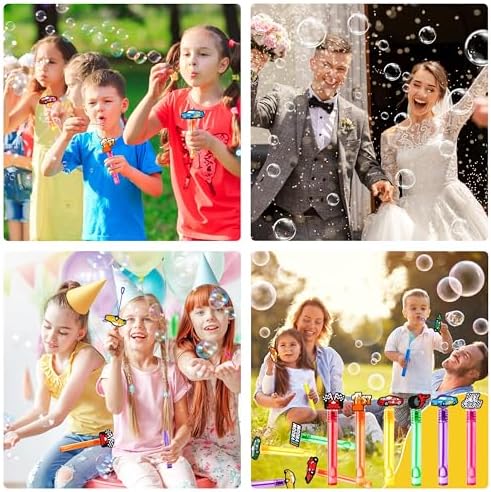 Race Car Party Favors for Kids 24PCS Bubble Wands