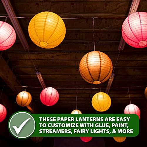 Aqua Paper Lanterns for Wedding Party Decorations