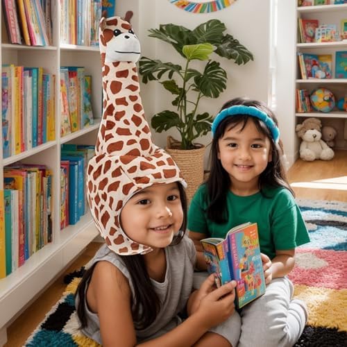 Giraffe Costume Hat Plush Headband Fun Party Hat