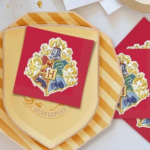 Magical Harry Potter Beverage Napkins Pack of 16 5x5 Enchanting