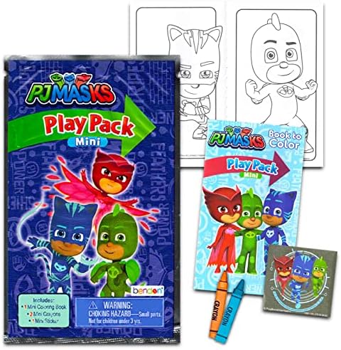 PJ Masks Mini Party Favors Set for Kids