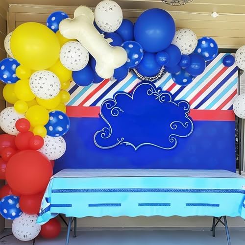 Dog Paw Balloons Set for Kids Party Theme