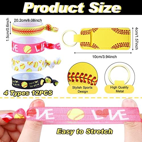 Nuogo 60 Pcs Softball Party Favors Set