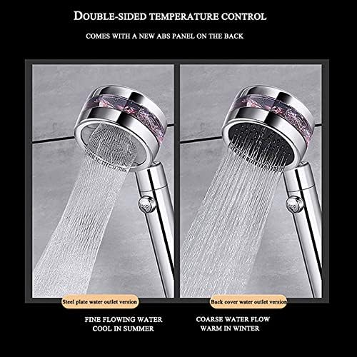 Handheld Showerhead with 360 Rotation and Turbo Fan Technology