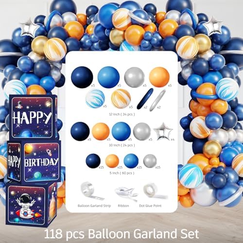296PCS Space Themed Party Decorations Set