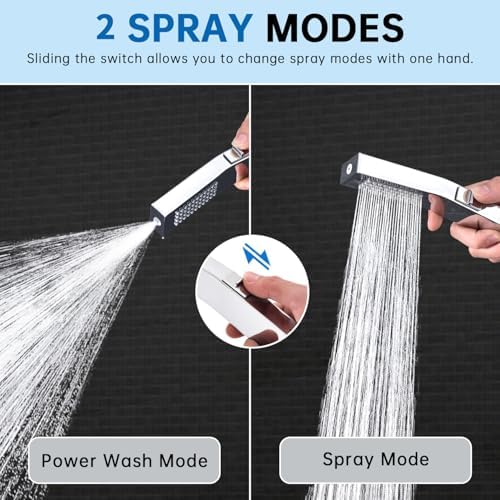 G Promise Handheld Shower Combo with 2 Modes and 70 Inch Hose