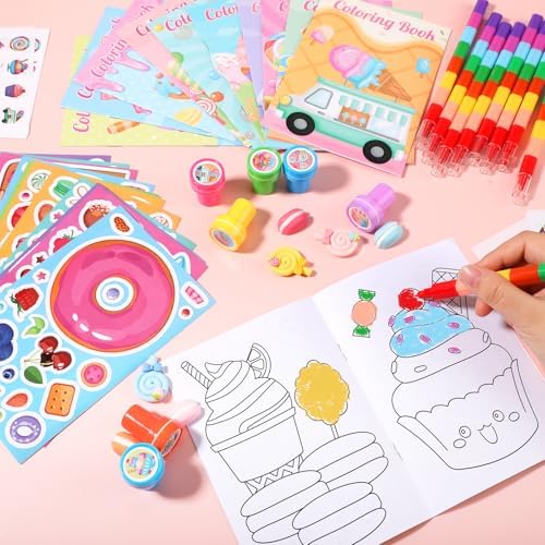BenLouis 84Pcs Candyland Party Favors Set for Kids