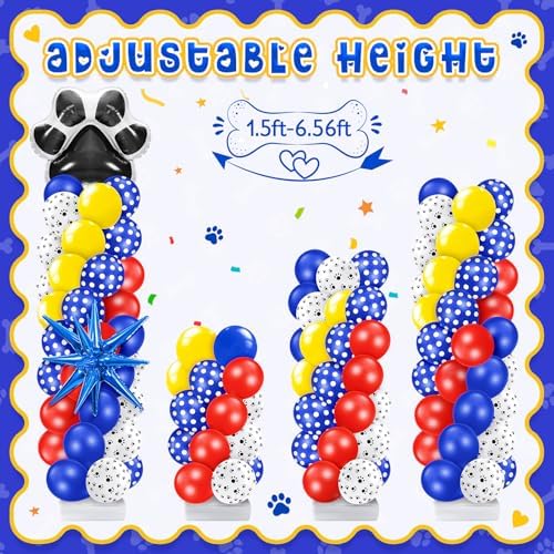 Kasyat 2 Sets Dog Paw Balloon Arch Kit