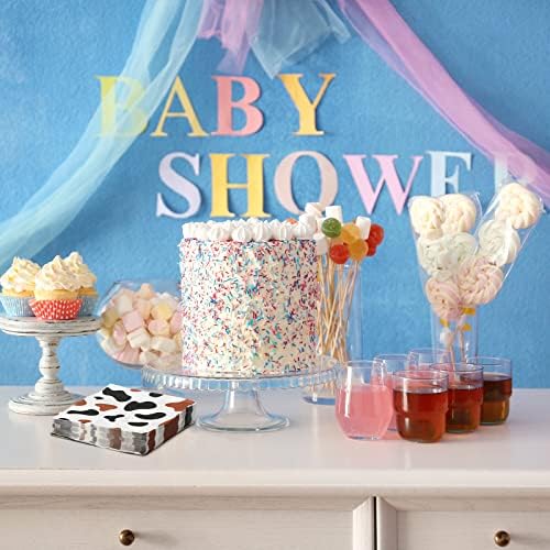 Colarr 100 Pcs Cow Print Napkins 2 Layers