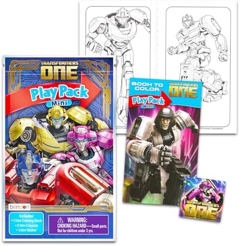 Transformers Mini Birthday Favors Set for Kids