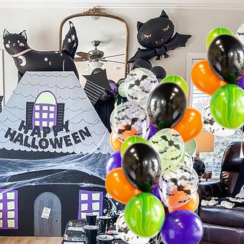 Halloween Balloons with Trunk Or Treat Decorations 25pcs
