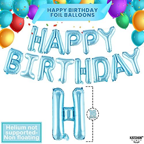 KatchOn Light Blue 2 Balloon - Pack of 3