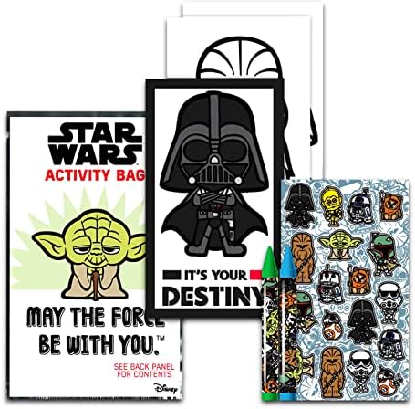 Star Wars Birthday Party Favors Set Bundle 24 Play Packs