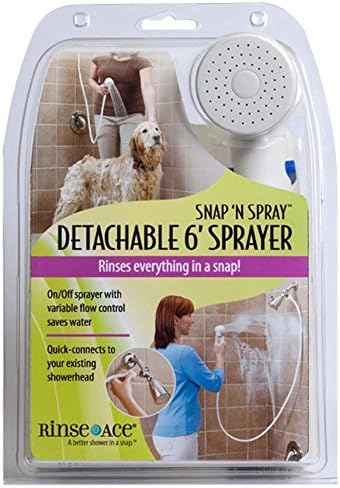 Rinse Ace 4175 Handheld Power Sprayer Shower Head 1