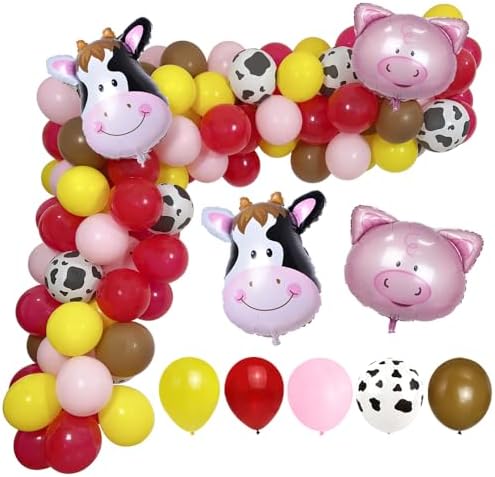 Farm Animal Balloon Arch Kit for Kids Birthday Party