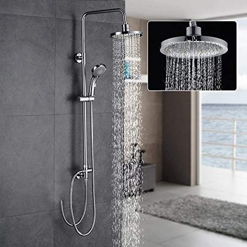 Swivel Shower Column with Hand and Rain Shower Heads 1