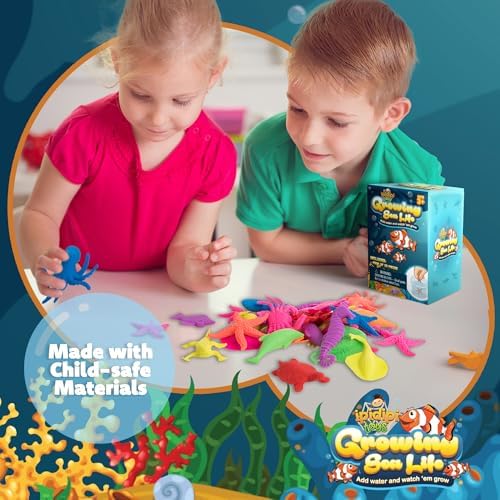 IPIDIPI TOYS Water Growing Sea Creatures Set of 32