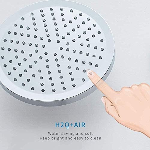 Swivel Shower Column with Hand and Rain Shower Heads 1